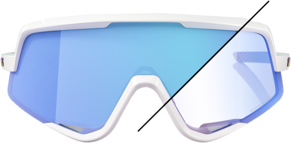 100percent Brille Glendale - Bastille - Blue Mirror Photochromic Lens