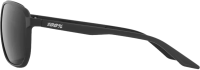 100percent Brille Konnor Matte Black - Black Mirror Lens