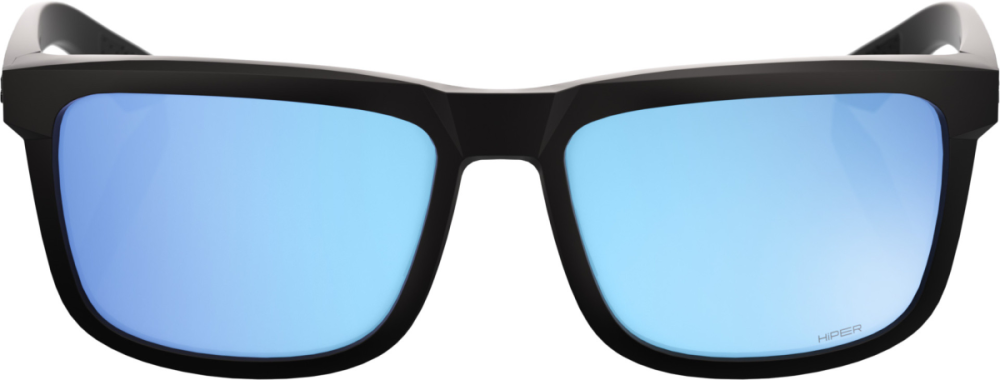 100percent BLAKE - Matte Black - HiPER Blue