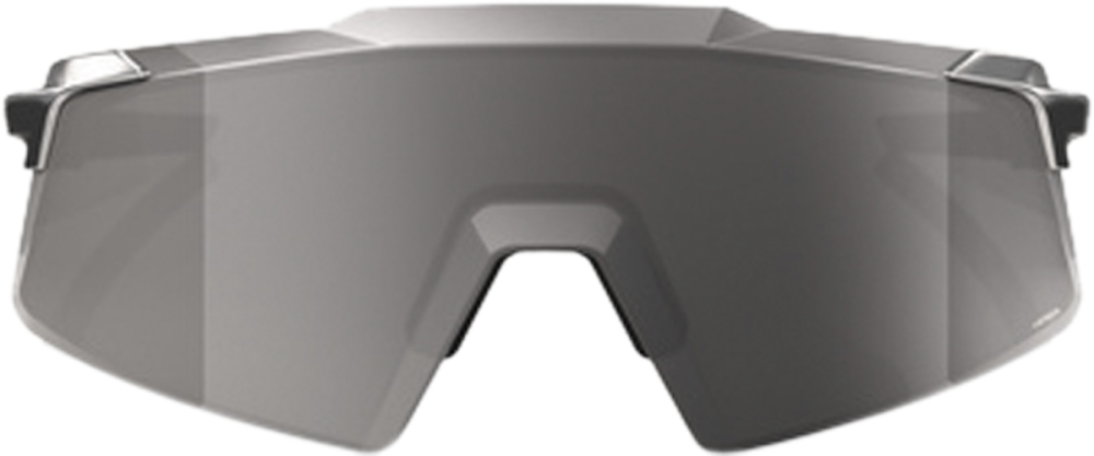 100percent Brille Aerocraft - Gloss Black Chrome - HiPER Silver Mirror Lens