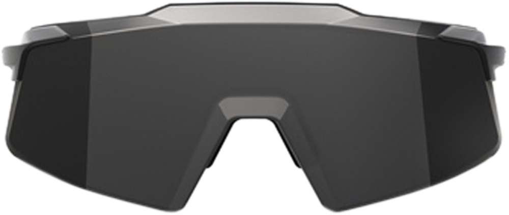 100percent Brille Aerocraft - Matte Black - Black Mirror Lens
