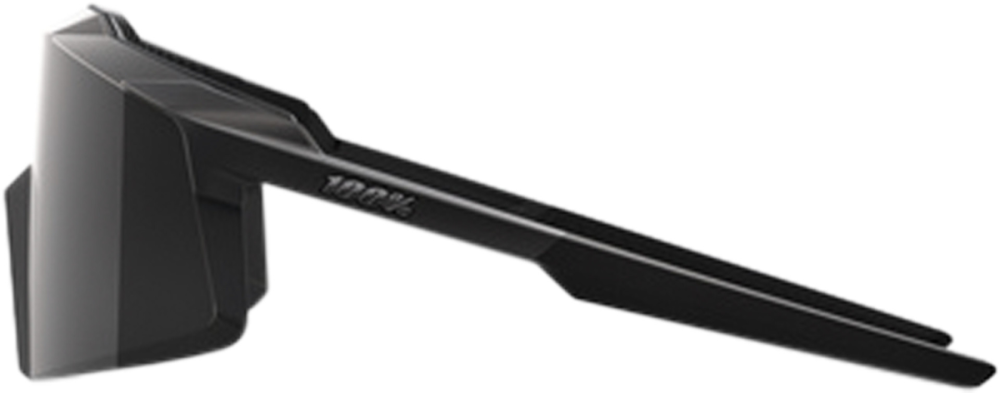 100percent Brille Aerocraft - Matte Black - Black Mirror Lens