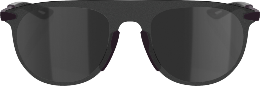 100percent Legere Coil Brille Soft Tact Deep Purple - Black Mirror