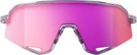 100percent Brille Slendale - Polished Translucent Grey - Purple Multilayer Mirror Lens