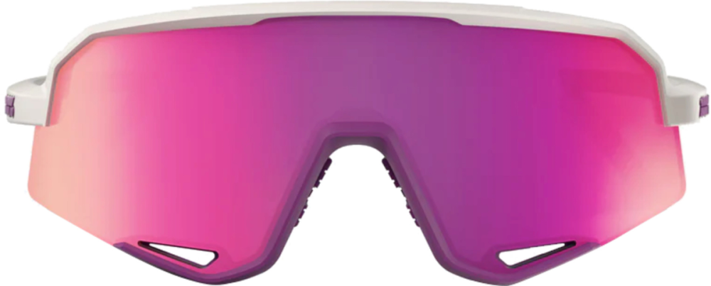 100percent Brille Slendale - Matte Chalk - Purple Multilayer Mirror Lens