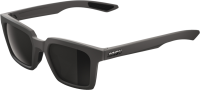 100percent Brille Erba - Matte Dark Smoke - Smoke Lens