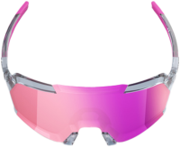 100percent Brille Korbin - Polished Translucent Grey - Purple Multilayer Mirror Lens