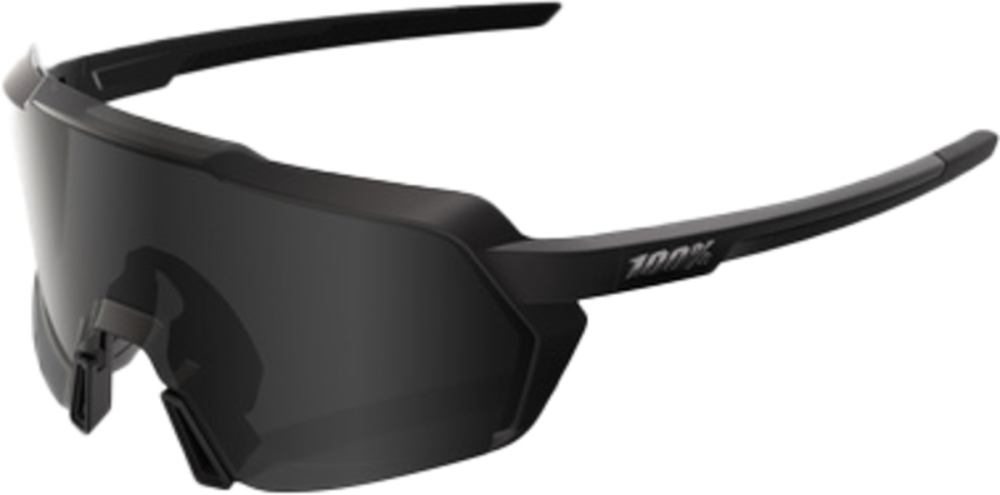 100percent Brille Korbin - Matte Black Gloss Black - Black Mirror Lens
