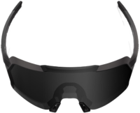 100percent Brille Korbin - Matte Black Gloss Black - Black Mirror Lens