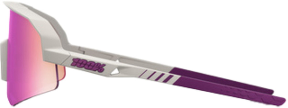 100percent Brille Slendale SL - Matte Chalk - Purple Mirror Lens