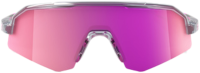 100percent Brille Slendale XS - Polished Translucent Grey - Purple Multilayer Mirror Lens