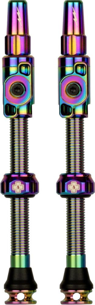 Muc-Off Tubeless Valves Big Bore Lite 90mm, multicolor