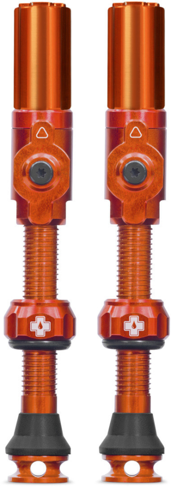 Muc-Off Tubeless Valves Big Bore Hybrid 75mm, Orange