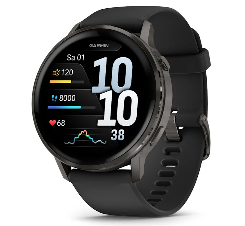 Garmin Venu® 4 - 45 mm, Schwarz