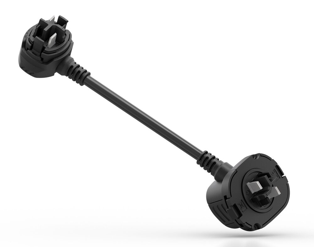 Bosch Kabelsatz PowerMore 200mm BCH3925 Kabelführung vom Akkuhalter weg schwarz