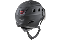 CP Bike CHIMO Helmet visor clear black matt, S/M