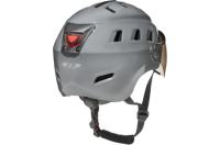 CP Bike CHIMO Helmet visor clear grey shiny, L/XL