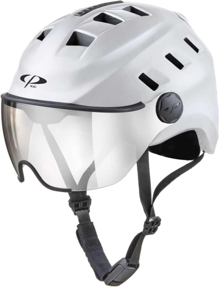 CP Bike CHIMO Helmet visor vario white matt, L/XL