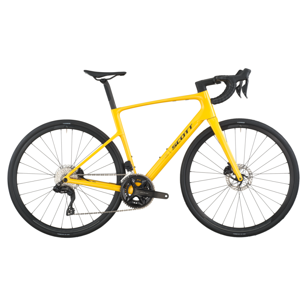 Scott Addict 40, vivid yellow, XXL
