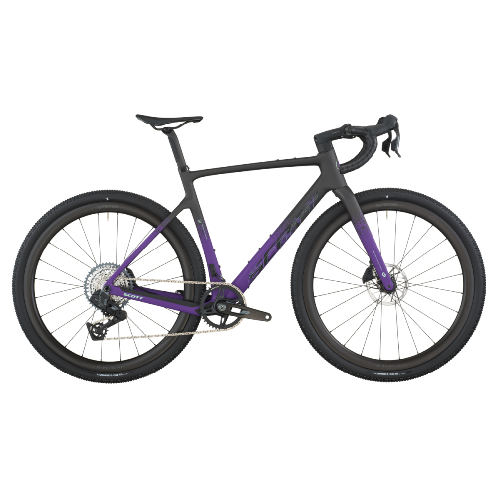 Scott Addict Gravel 20, carbon black/indigo purple, M