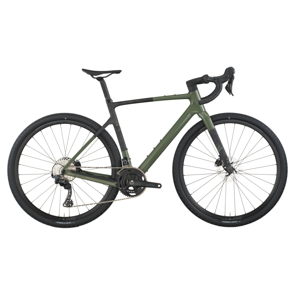 Scott Addict Gravel 40, wenge green, M