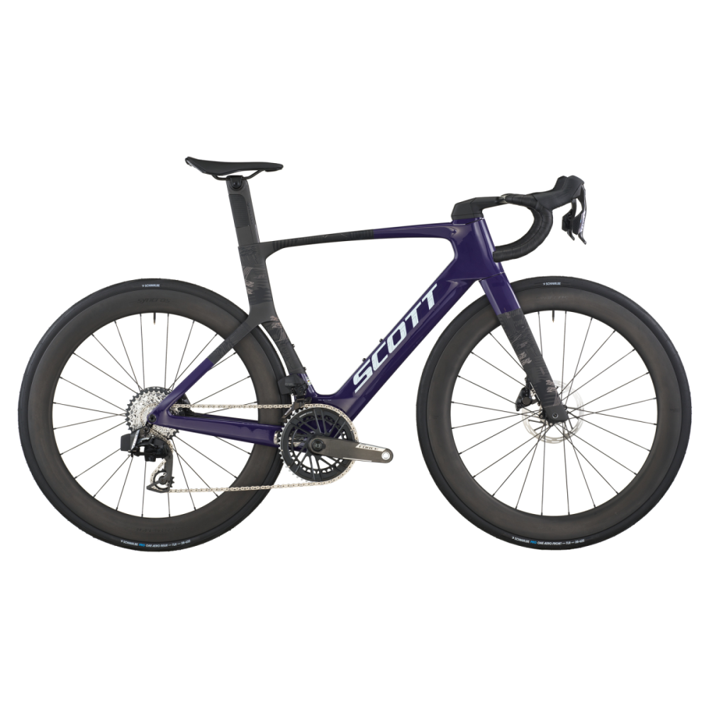Scott Foil RC Team, grape purple/carbon black, S