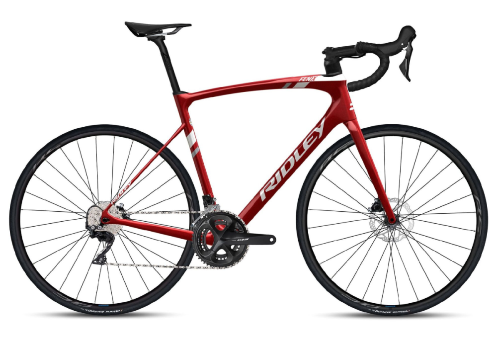 Ridley Fenix Carbon Ruby Rot, L