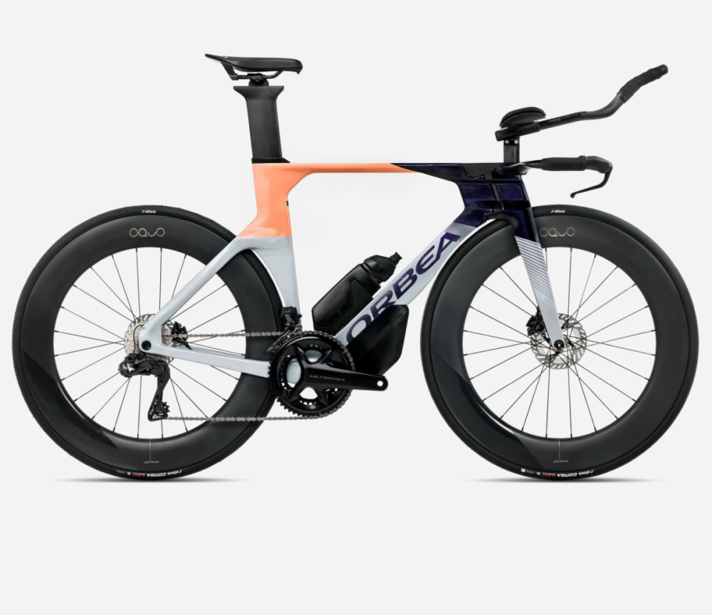 Orbea ORDU M20iLTD Halo Silver - Tanzanite Carbon View - Orange Cloud (Gloss), M