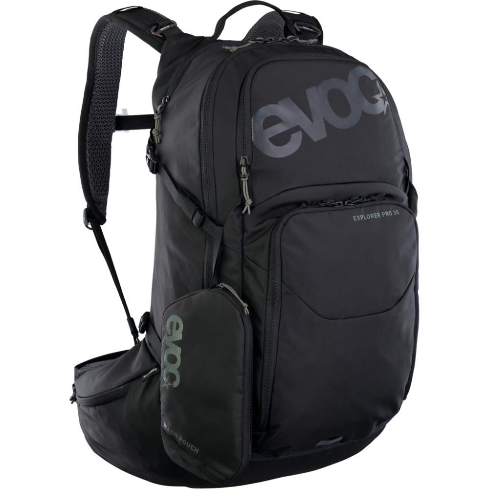 Evoc Explorer Pro 30L Backpack, Schwarz