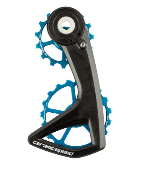 CeramicSpeed OSPW RS 5-Spoke for SRAM Red/Force AXS Black, Blau