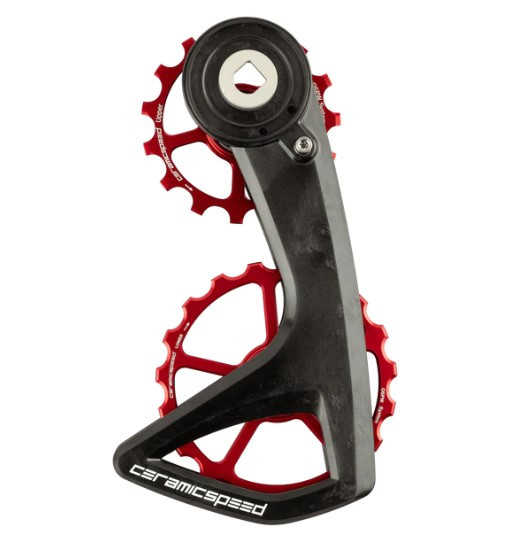 CeramicSpeed OSPW RS 5-Spoke for SRAM Red/Force AXS Black, Rot