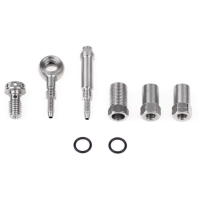 Trickstuff Goodridge Leitungsanschlussset, Für 6mm Goodridge-Leitung, schwarz