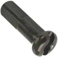 DT Swiss Pro Lock Nippel Alu 12mm schwarz, 2,0mm, 100 Stk.