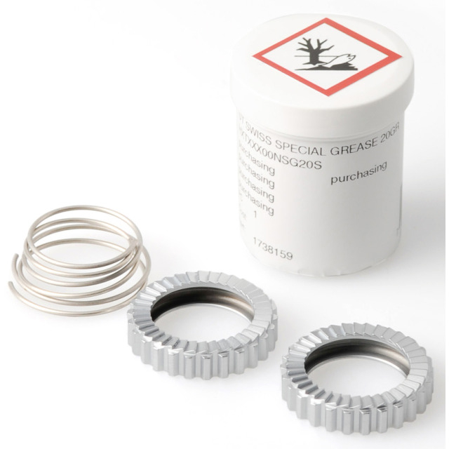 DT Swiss Zahnscheiben Kit Ratchet SL 18T, 2 Stk. inkl. Feder und Fett