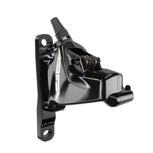 SRAM MY23 Disc Brake Caliper, Flatmount, Force eTap AXS, black/iridescent