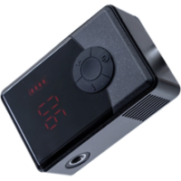 Lelumia Minipumpe Elektrisch, max. 130 psi inkl. USB-C Ladekabel schwarz