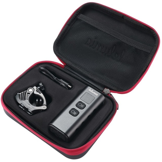 Lelumia Lampe Nova 1800, 1800 Lumen inkl. USB-C Ladekabel schwarz