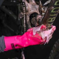 Muc-Off Deep Scrubber Gloves Pink XL