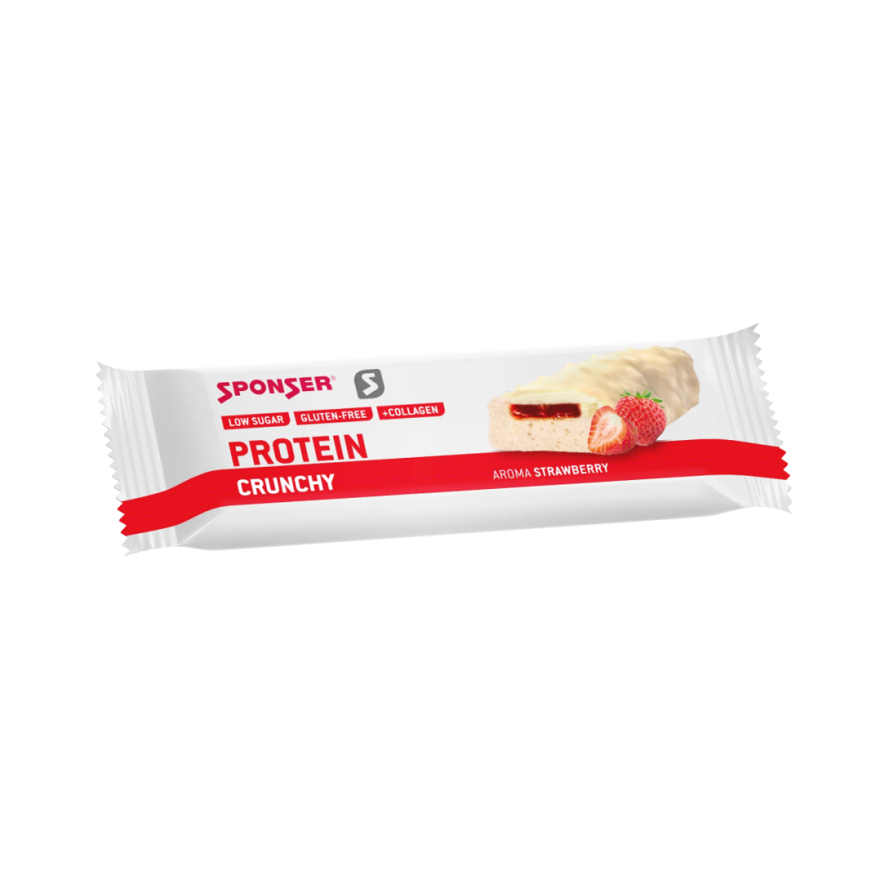 Sponser Protein Crunchy, STRAWBERRY Riegel (50 g)