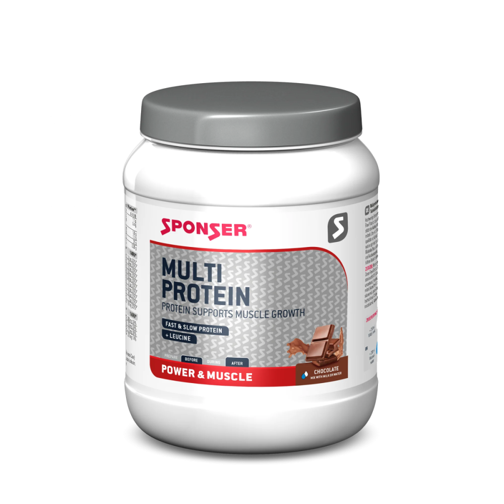 Sponser Multi Protein - Glutenfrei, Chocolate, Dose 425g