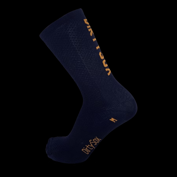 DirtySox Pro Teamsocks - Navy-Orange