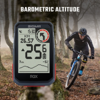 Sigma Computer ROX 4.0 GPS, 01060, kabellos, Höhenmessung, schwarz, e-bike kompatibel