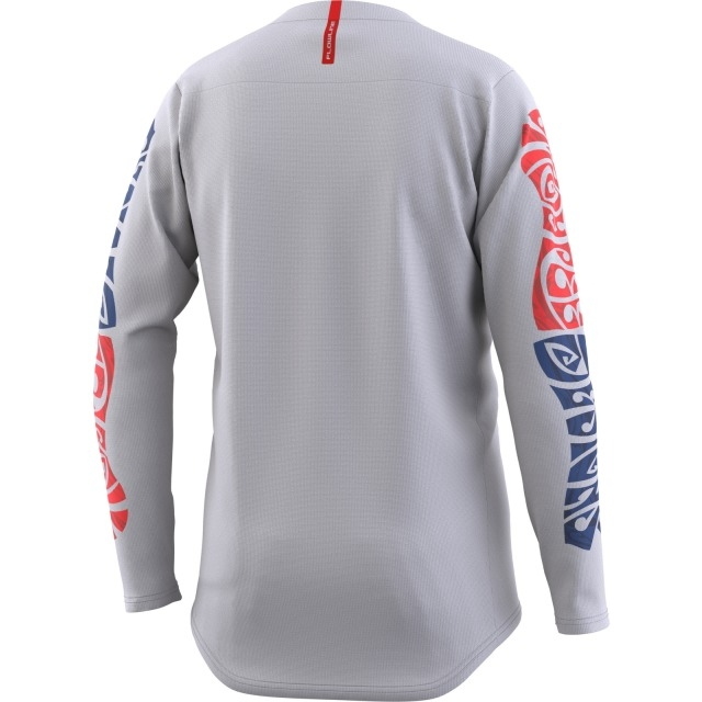 Troy Lee Designs Flowline LS Jersey Youth M, Tripper Cement