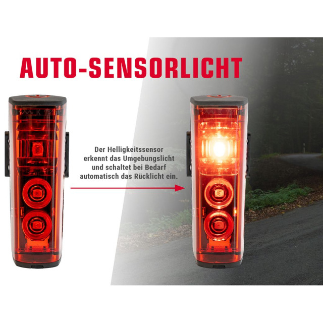 Sigma Sigma Rücklicht Blaze Flash mit Bremslichtfunktion