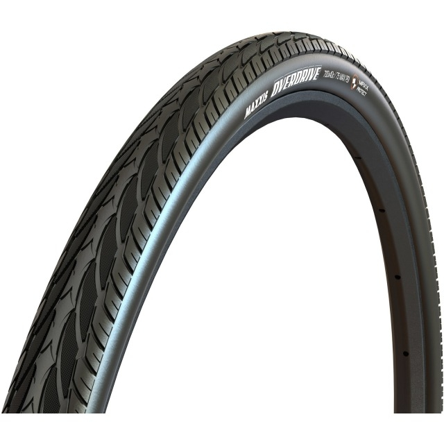 Maxxis Overdrive Maxxprotect Single 700C, Drahtreifen 27TPI schwarz, 38mm