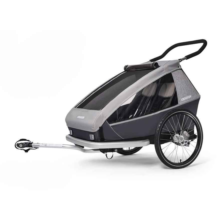 Croozer Anhänger Keeke 2 2in1 (Bike+Buggy) / Mountain grey