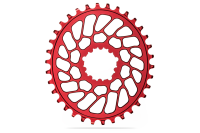 absoluteBLACK Kettenblatt, OVAL, MTB, für Sram, DIRECT MOUNT, GXP - N/W, 0mm Versatz, Superboost, RED - rot, 30 Zä