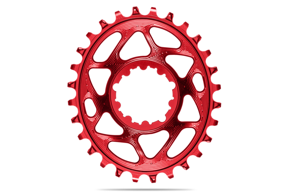 absoluteBLACK absoluteBLACK, Kettenblatt, OVAL, MTB, für Sram, DIRECT MOUNT, GXP - N/W, 6mm Versatz, RED - ROT,...