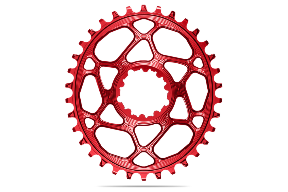 absoluteBLACK absoluteBLACK, Kettenblatt, OVAL, MTB, für Sram, DIRECT MOUNT, GXP - N/W, 6mm Versatz, RED - ROT,...