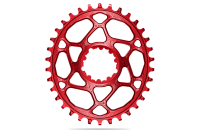 absoluteBLACK absoluteBLACK, Kettenblatt, OVAL, MTB, für Sram, DIRECT MOUNT, GXP - N/W, 6mm Versatz, RED - ROT,...